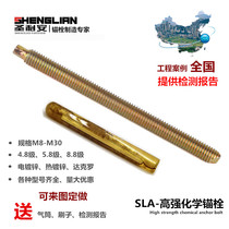 Chemical bolts Chemical anchor bolts Chemical expansion bolts Screw m8m10m12m14m16m18m20m24