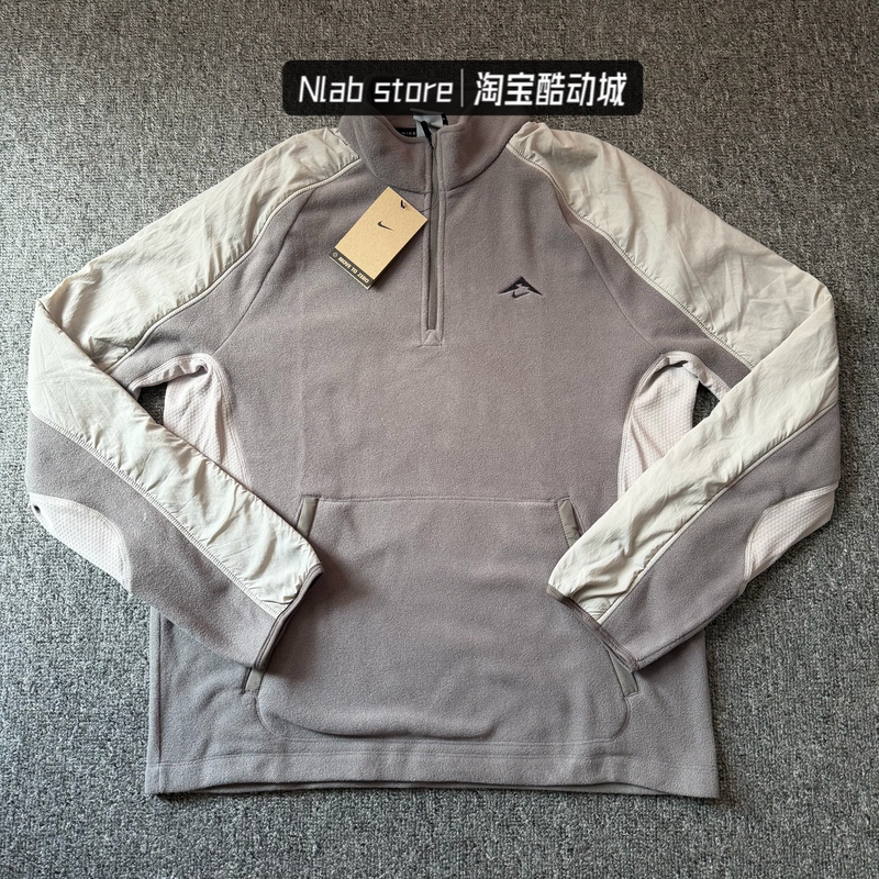 Nike/Nike Trail Men's Outdoor Cross-Country Running Half-Zip Polar Fleece Sweatshirt Fv9964