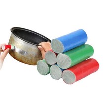 28 stainless steel cleaning brush decontamination rust removal rod metal rust removal pot brush wipe pot bottom rust decontamination rod