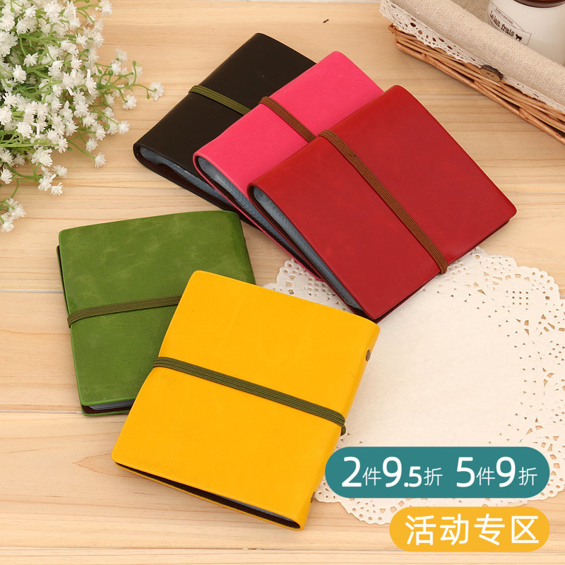 Minimalist Name Sheet Korea Creative Name Film Clip Business Card Book Female large capacity Large Capacity Containing cards Set of cards