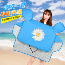 Electric car wind shield summer sunscreen Battery motorcycle wind shield Bicycle tram sunshade summer thin section