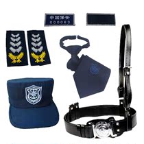 Xinjiang straight hair security tie crossbody new belt epaulettes chest summer hat security accessories