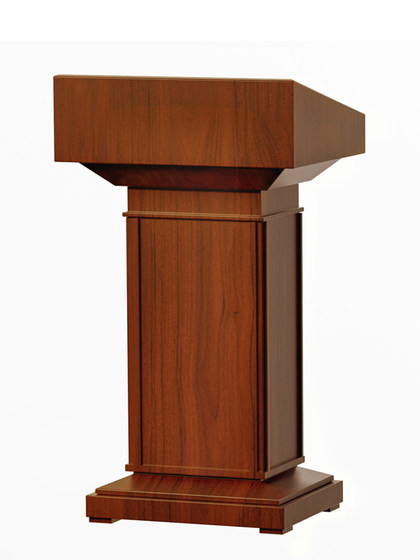 实木演讲台发言台讲台桌迎宾台餐厅接待台咨客台领导讲话台发言席