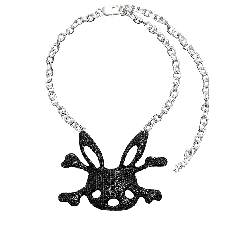 Cfierce Rabbit Skull Necklace