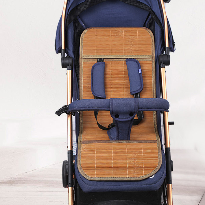 Baby stroller bamboo mat cool mat children baby stroller umbrella car ice silk mat newborn cool cushion universal summer