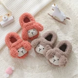 Детская зимняя удерживающая тепло нескользящая мультяшная милая обувь для мальчиков, 1-7 лет