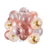 Sequin Table Runner Foil Curtain Rose Gold Balloons