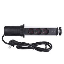 Usb Socket European Standard Office Retractable Table