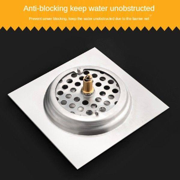 Floor Drain Up Down Drain-Odor Insert Square Shower