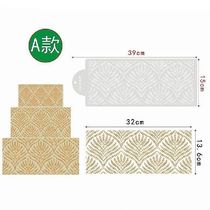 Cakes Baking Templates Wheat Spike Pattern Cake Boder