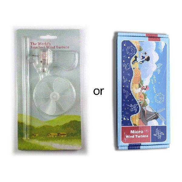 Smallest Mini Wind Turbines General LED Teaching Tools