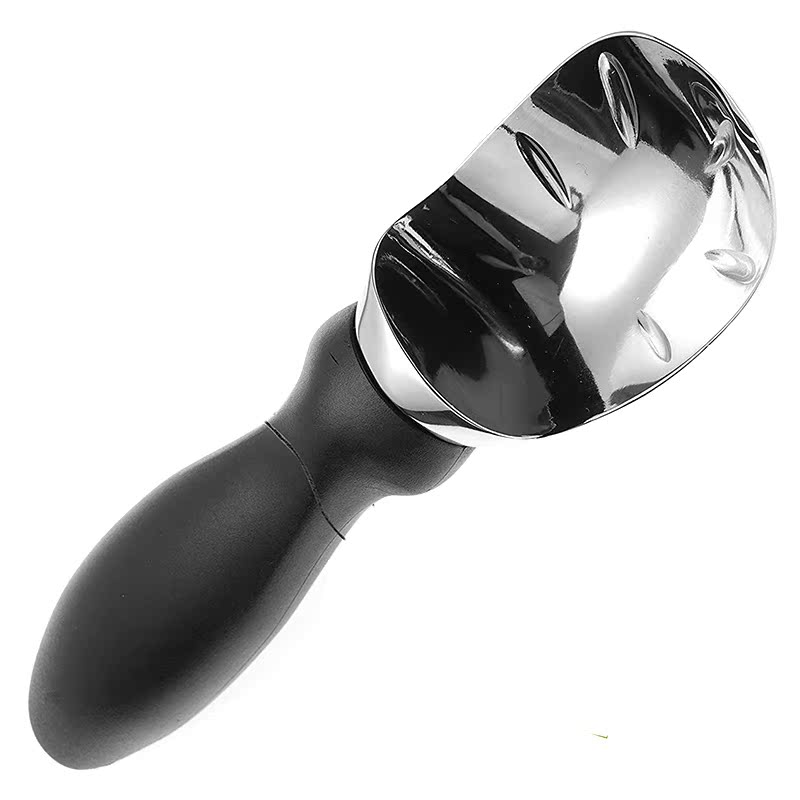 Ice Cream Scoop with Comfortable Handle Black