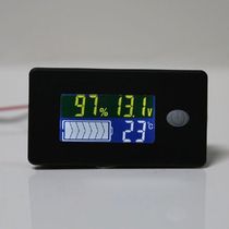 10-100V Battery Capacity Indicator Voltmeter Universal