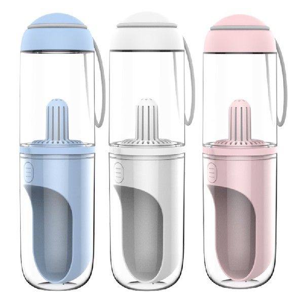 Dog Water Bottle with Filter Leak Proof Portable 11oz