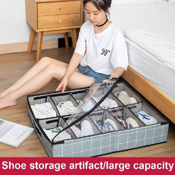 Home Organization and Storage Box Baskets Dustproof Saving S