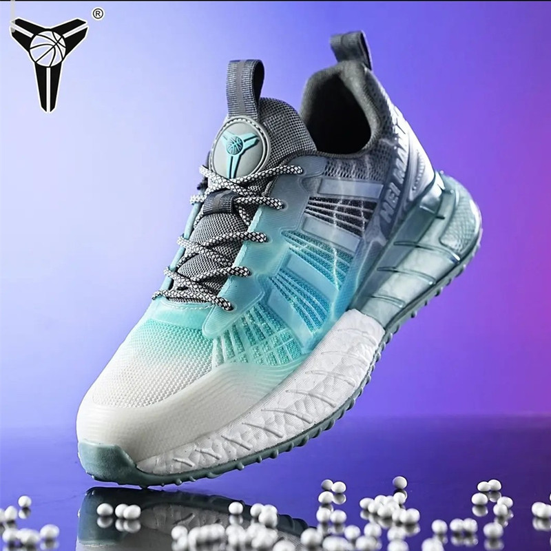 【Mamba Flagship Store】Authentic Men's Shoes Black Warrior Putian Sports Sneakers Student Boys' High-Top Shoes Trendy