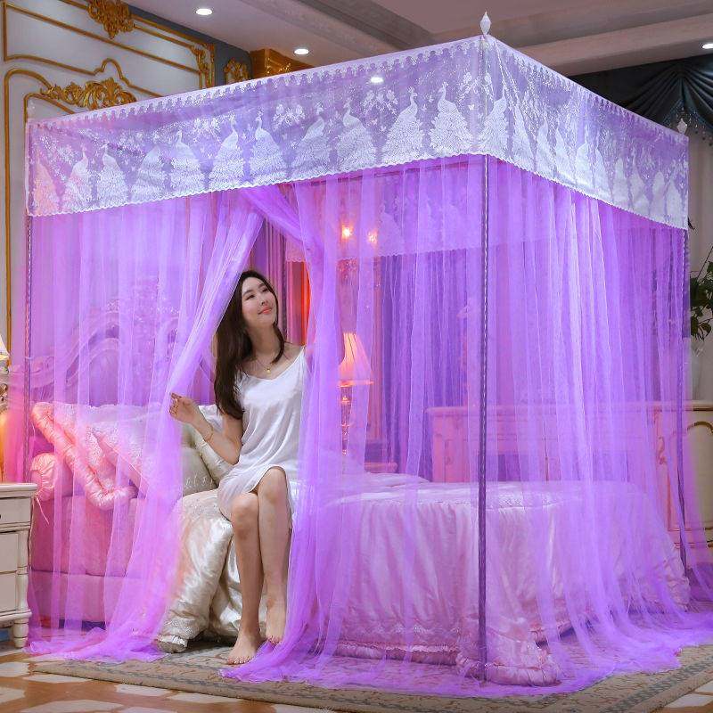 Bed nets 1 one metre 5 beds 1 8m single double bed Home thickened crypto palace Three doors Landing Veins Tent