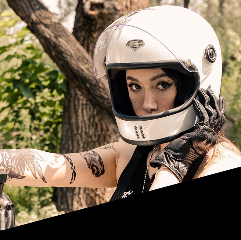 ACTIVE REGION Taiwan AR motorcycle helmet retro full helmet Harley cruise Lego hat full cover