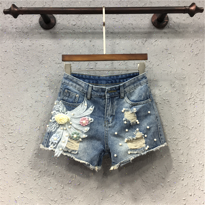 denim shorts trend 2019