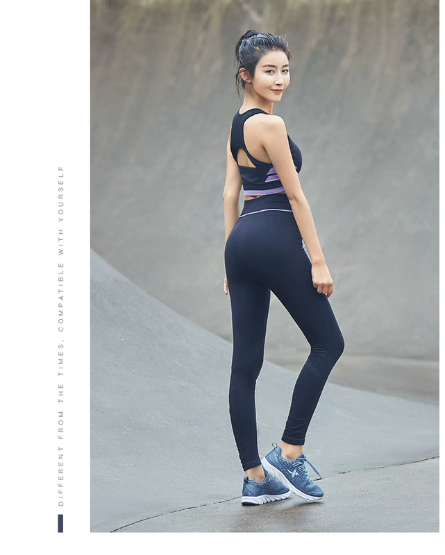 Đồ lót nữ thể thao Xtep hè 2019 mới áo ngực thể thao đệm lót hỗ trợ chạy tập thể dục yoga đồ lót nữ - Đồ lót thể thao