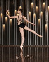 Wear Moi Ballet Wear Moi French imported ballet dance yoga clothes practice clothes azurite
