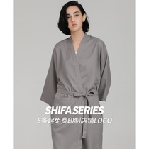 Barber shop customer service hair salon dedicated net red vibrating style hair dye clothing hair stylist hair cutting clothing waterproof and non-stick hair customization