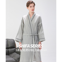 Barber shop guest robe hair salon dedicated high-end net red beauty salon baked oil perm dyed hair clothes hair cutting customer service does not stick hair