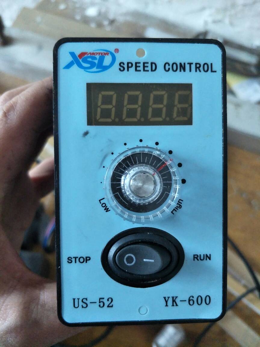 The XSL governor 10-90W with digital display speed regulator US-52 YK-600 25W