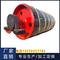 Conveyor redirection drive DTII roller rubber horn TD75 electric roller conveyor belt accessories head wheel