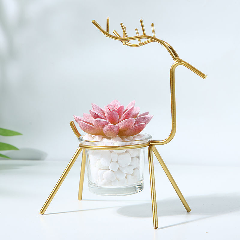 Indoor Multimeat Simulation Green Plant Fake Flowers Small Potted Plant Furnishing Decoration Living Room Tabletop Plant Ins Wind Nordic Pendulum