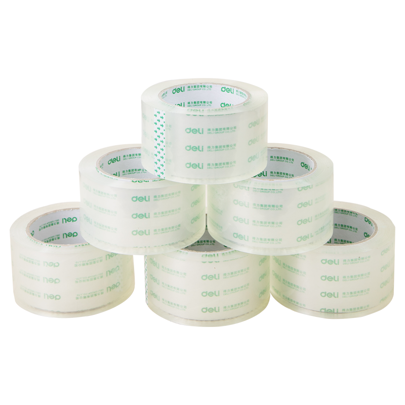 Able 30325 High transparent seal case adhesive tape Large volume express package Wholesale wide rubberized fabric seal bandwidth 6cm