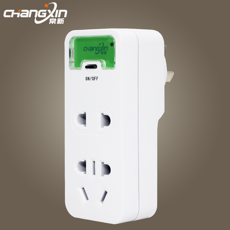 Remote control switch 220v single-channel household water pump intelligent lamp power supply through wall wireless device remote control socket plug