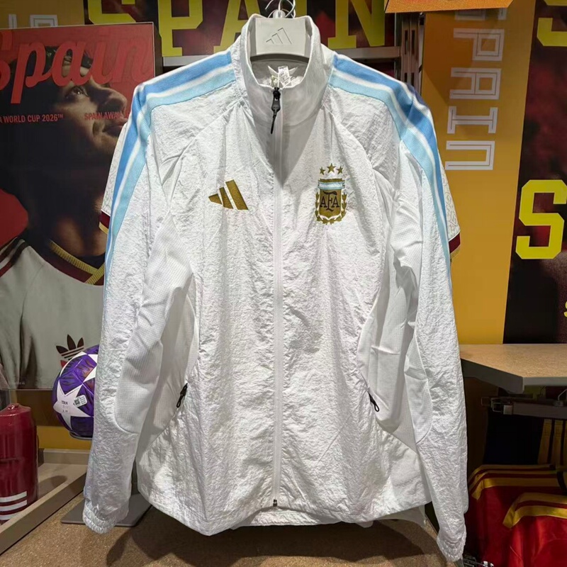 Vange Genuine Adidas 2026 World Cup Argentina Football Sports Casual Jacket Jz6285