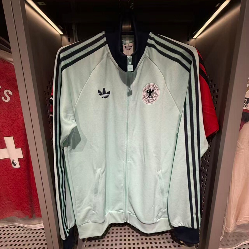 Adidas Adidas 2026 World Cup Germany Football Retro Sports Training Jacket Jz9340