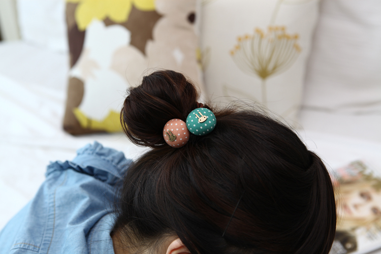Accessoire coiffure en tissu - Ref 1196455 Image 6