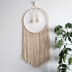 Giấc mơ bắt Bắc Âu treo đồ trang trí dệt tay tấm thảm treo tường phòng ngủ đơn giản trang trí tường tre vòng vật liệu gói tự làm - Tapestry thảm decor treo tường Tapestry