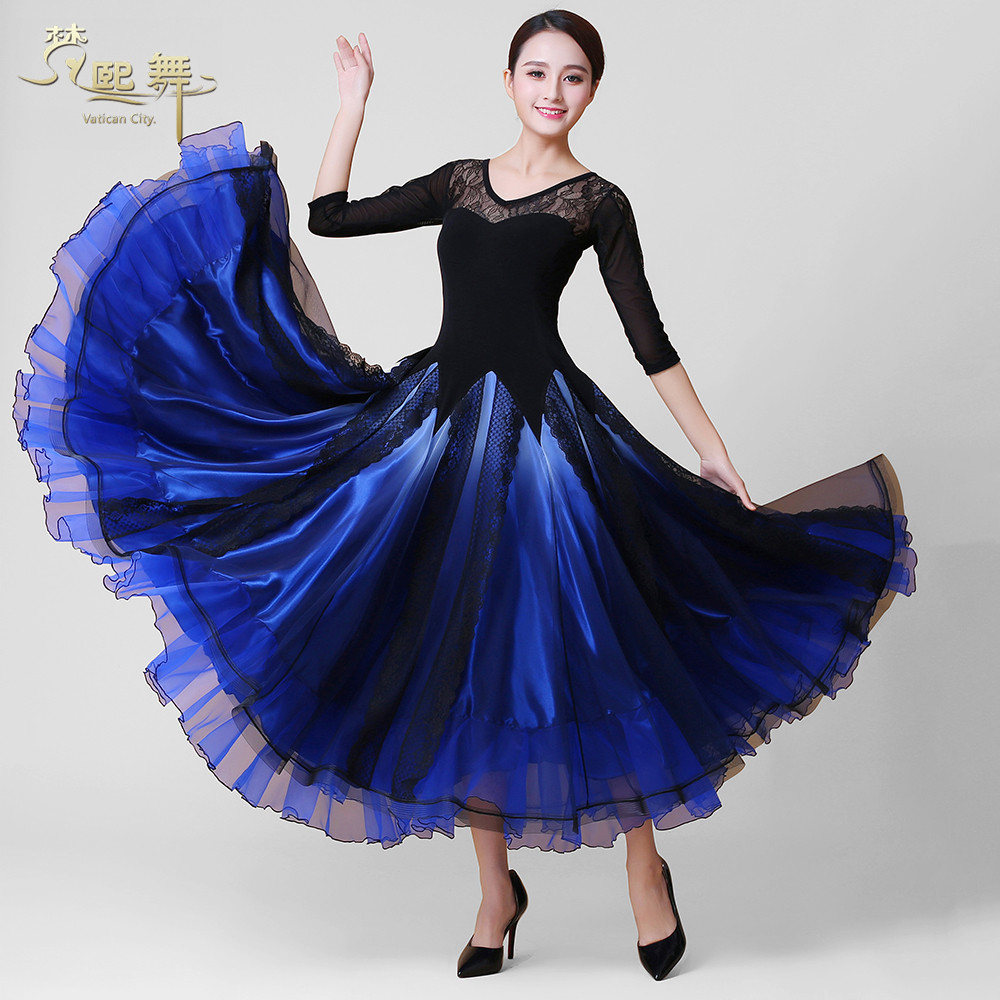 New Morden Dress Women's National Standard Dance Dress Dress Performance Morden Dance Dress Competition Ballroom Ballroom ballroom-Taobao