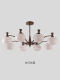 On-Site Installation of Vintage-Style Living Room Chandelier, Light Luxury 2025 New Model, American Retro Large Main Light, Zhongshan Lighting Fixtures