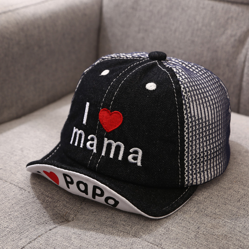 Children Unisex Cartoon Style Letter Crimping Baseball Cap display picture 3