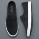 Canvas shoes men's summer 2024 new men's shoes breathable thin cloth shoes men's casual shoes lazy one-leg sneakers