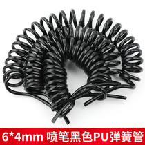 Hardware Tools Bosch Bama 6 * 4mm Black Pu spring tube 3 M air tube hose spray pen spray painting