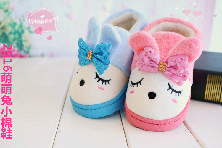 Pantoufles enfants en suède pour hiver - semelle EVA - Ref 987223 Image 19