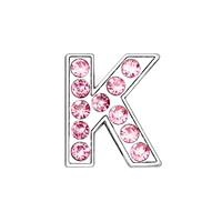 8 мм розовый полный бриллиант-K (5 шт.)