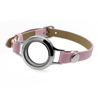 Металлический, розовый, 25mm