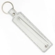 Серебряный металлический брелок