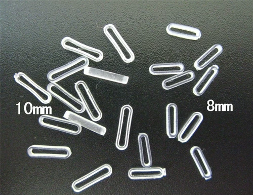 Прозрачные резиновые резиновые кольца, браслет, чокер, невидимая парковочная стойка, «сделай сам», фиксаторы в комплекте