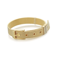 Золотой стальной ремешок, 8mm