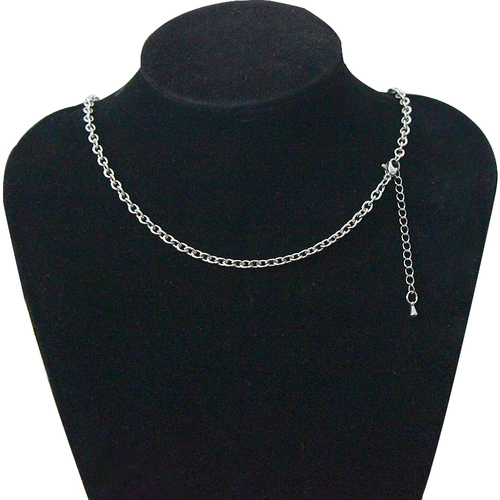 Универсальная цепочка до ключиц из нержавеющей стали из жемчуга, подвеска, аксессуар, цепь, 5mm