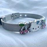 Розовый аксессуар, мультяшный милый браслет для влюбленных, 2 карат, подарок на день рождения