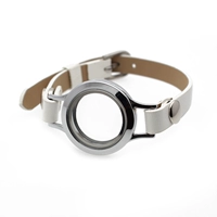 Металлический, белый, 25mm